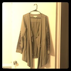 Knox Rose Olive Cardigan/Jacket